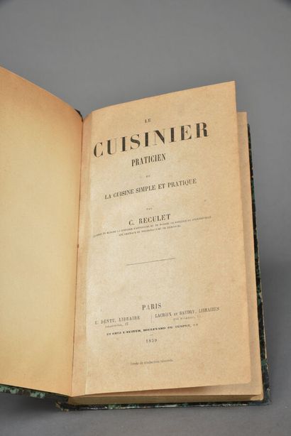 RECULET, Le Cuisinier-praticien, ou la Cuisine...