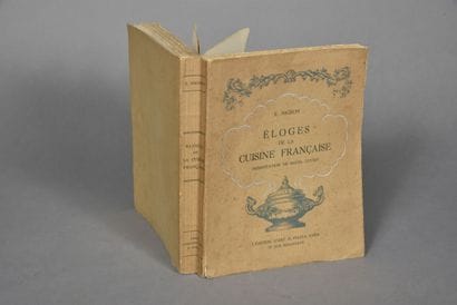 NIGNON, Eloge de la cuisine française, 1933,...