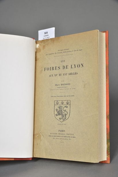 BREVARD Marc, Les foires de Lyon aux XVe...