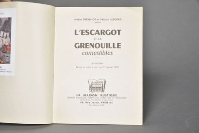 THENOT & LESOURD, L'escargot et grenouille...