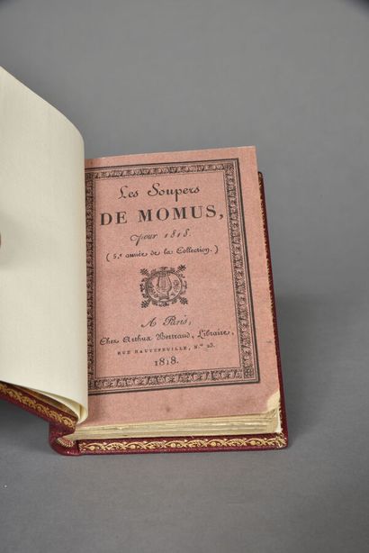 COLLECTIF, Les soupers de Momus, Paris Arthus...