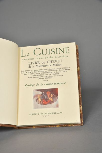 COLLECTIF, La cuisine considérée comme l'un...