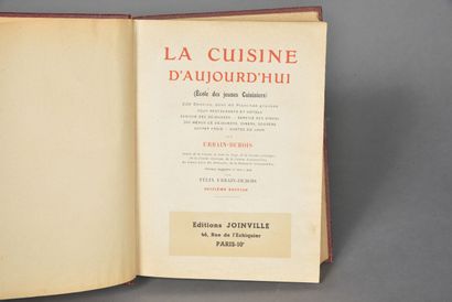 DUBOIS Urbain, La cuisine d'aujourd'hui,...