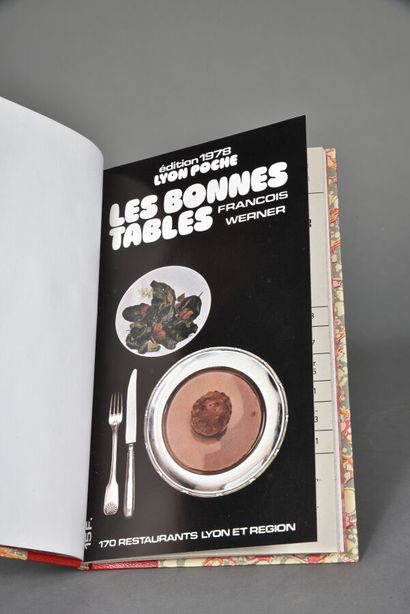 WERNER François, Les Bonnes Tables, 170 restaurants...