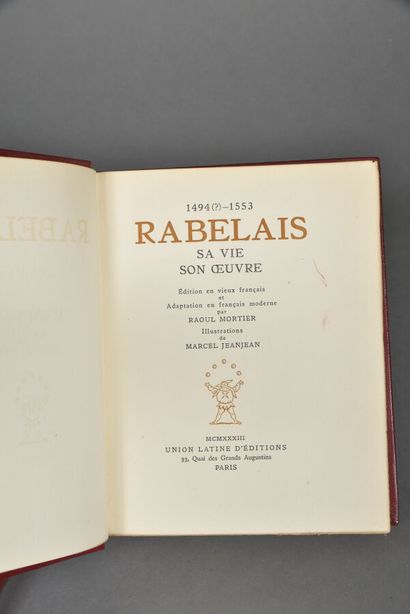 RABELAIS, Les oeuvres, Paris, Les Nouvelles...