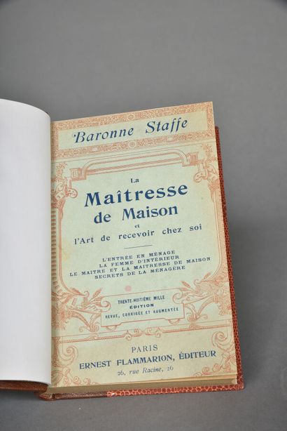 STAFFE, La Maitresse De Maison Et L'art De...