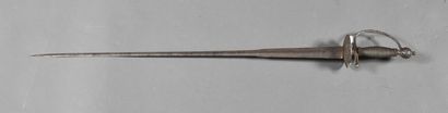 Court sword with openwork keyboard decorated...