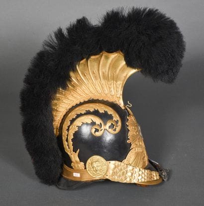 Casque des CHEVAU LEGERS de la MAISON MILITAIRE...