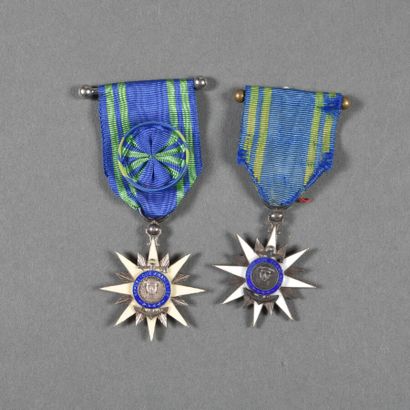 ORDRE DU MERITE MARITIME, officier métal,...