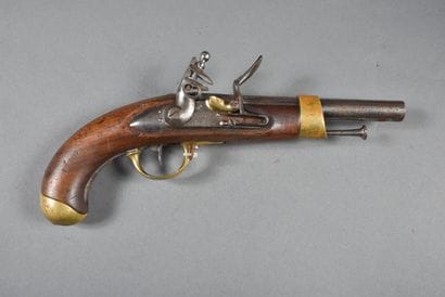 Pistolet AN 13, platine 