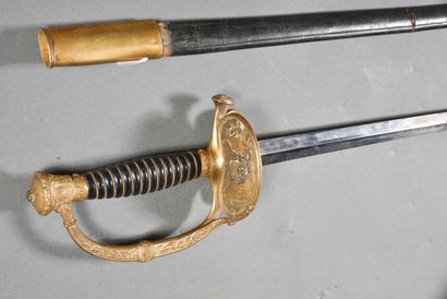 Epée d'Officier des Services de l'Armée,...