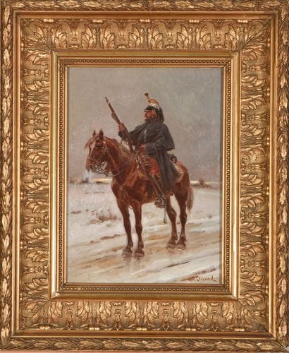 NICOLAS SICARD (1846/1920), CUIRASSIER en...