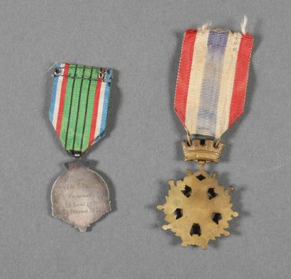 France. Médaille du siège de BELFORT 1870/1871,...