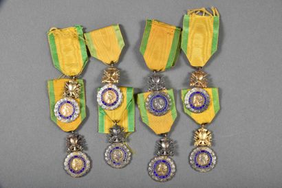 France. Médaille Militaire, à charnière,...