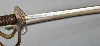 Sabre d'Officier de Cavalerie Légère, garde...