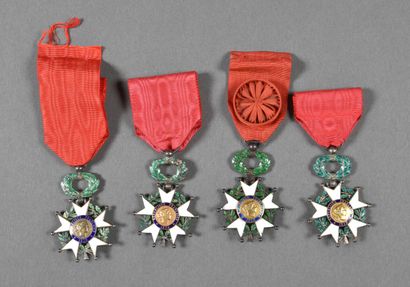 France. LEGION D'HONNEUR 3°REPUBLIQUE, chevaliers...