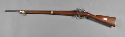Cavalry musket ARCELIN, 1856, rear lock 
