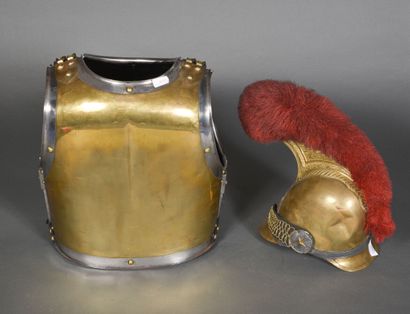 Ensemble de CARABINIER mod.1825 à motif au...