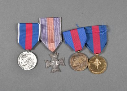 ORDRE DU MERITE MILITAIRE, chevalier, argent,...