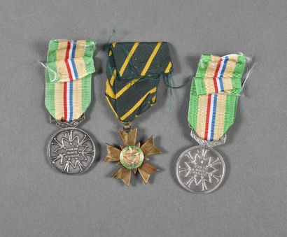 ORDRE DU MERITE COMBATTANT, officier (éclats...