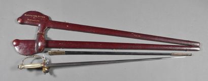 Luxury sword in vermeil with hallmark with...