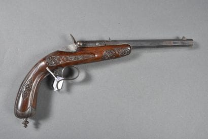 Pistolet de tir à percussion centrale, canon...