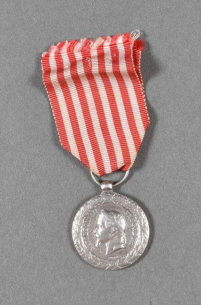 France. Médaille d'ITALIE 1859, attribution...