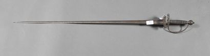 Court sword with openwork keyboard decorated...