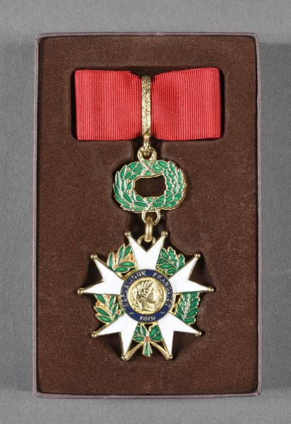 France. LEGION D'HONNEUR 3°REPUBLIQUE, commandeur,...