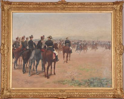 PIERRE PETIT-GERARD (1852/1933), Charge de...