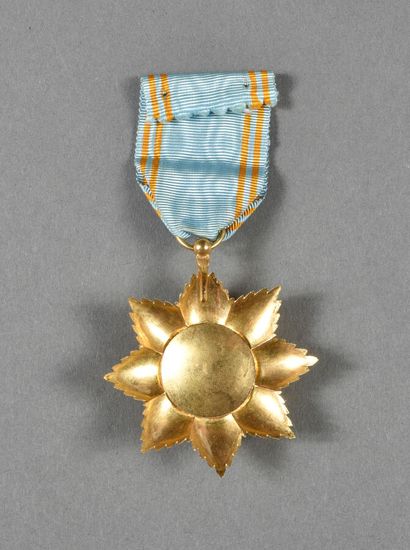 COMORES. ORDRE ROYAL ETOILE d'ANJOUAN, chevalier,...