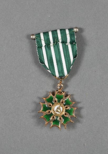 ORDE DES ARTS ET LETTRES, officier, verm...