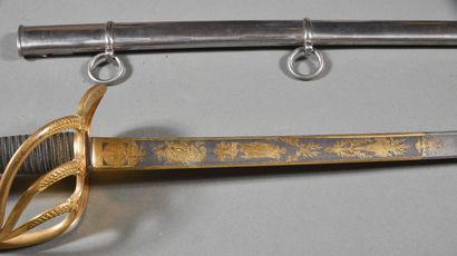 Deluxe General Officer's Saber, 3-pronged...