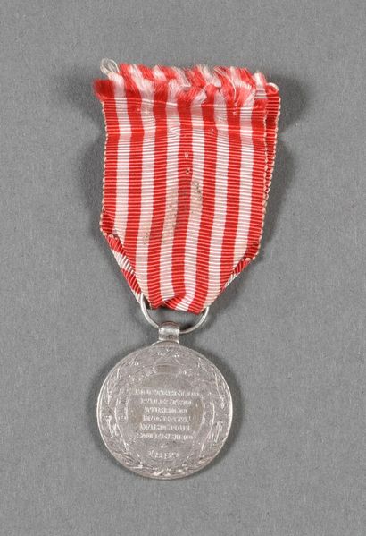 France. Médaille d'ITALIE 1859, attribution...