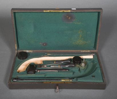 Coffret seul pour paire de grands pistolets...