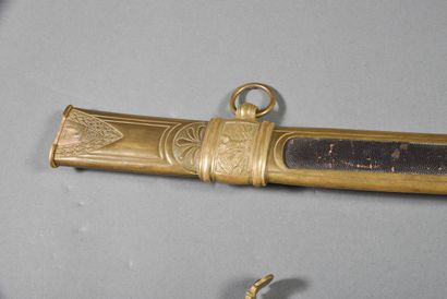 Staff officer's or general's saber, single-branch...