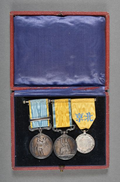 France. Médailles des campagnes de CHINE...