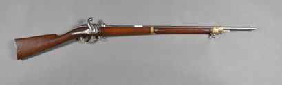 Cavalry musket ARCELIN, 1856, rear lock 