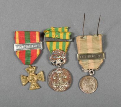 France. Médaille d'INDOCHINE frappe locale,...