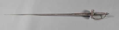 Court sword with openwork keyboard decorated...