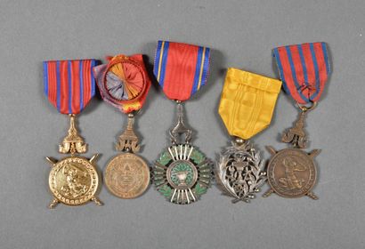 France/CAMBODGE. ORDRE de SAHAMETREI chevalier,...