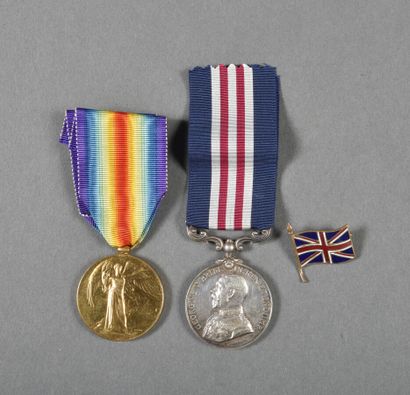 ANGLETERRE. Médaille de la VICTOIRE ou Interalliée,...