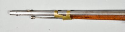 Gendarmerie musket with rear lock, breechblock...