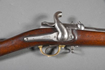 Cavalry musket ARCELIN, 1856, rear lock 