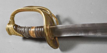 Sabre d'Officier de Cavalerie Légère, garde...