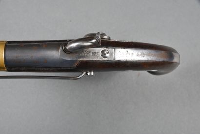Pistolet de Marine 1837, 2°modification avec...