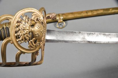Royal Guard HORSE GRENADIER saber, brass...