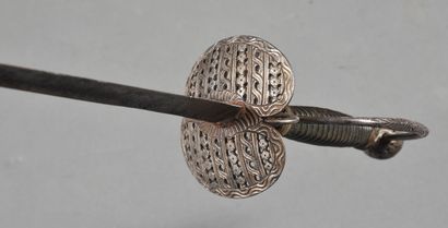 Court sword with openwork keyboard decorated...