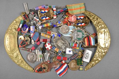 France. Insignes militaires, attributs, rappels,...