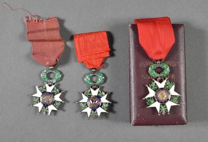 France. LEGION D'HONNEUR 4°/5°REPUBLIQUE,...